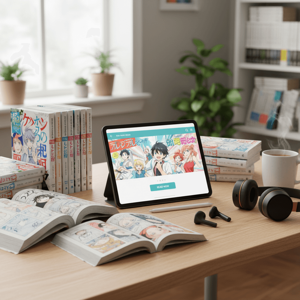 アニメ化原作漫画の続きを何巻からお得に読める?人気アプリ徹底ガイド